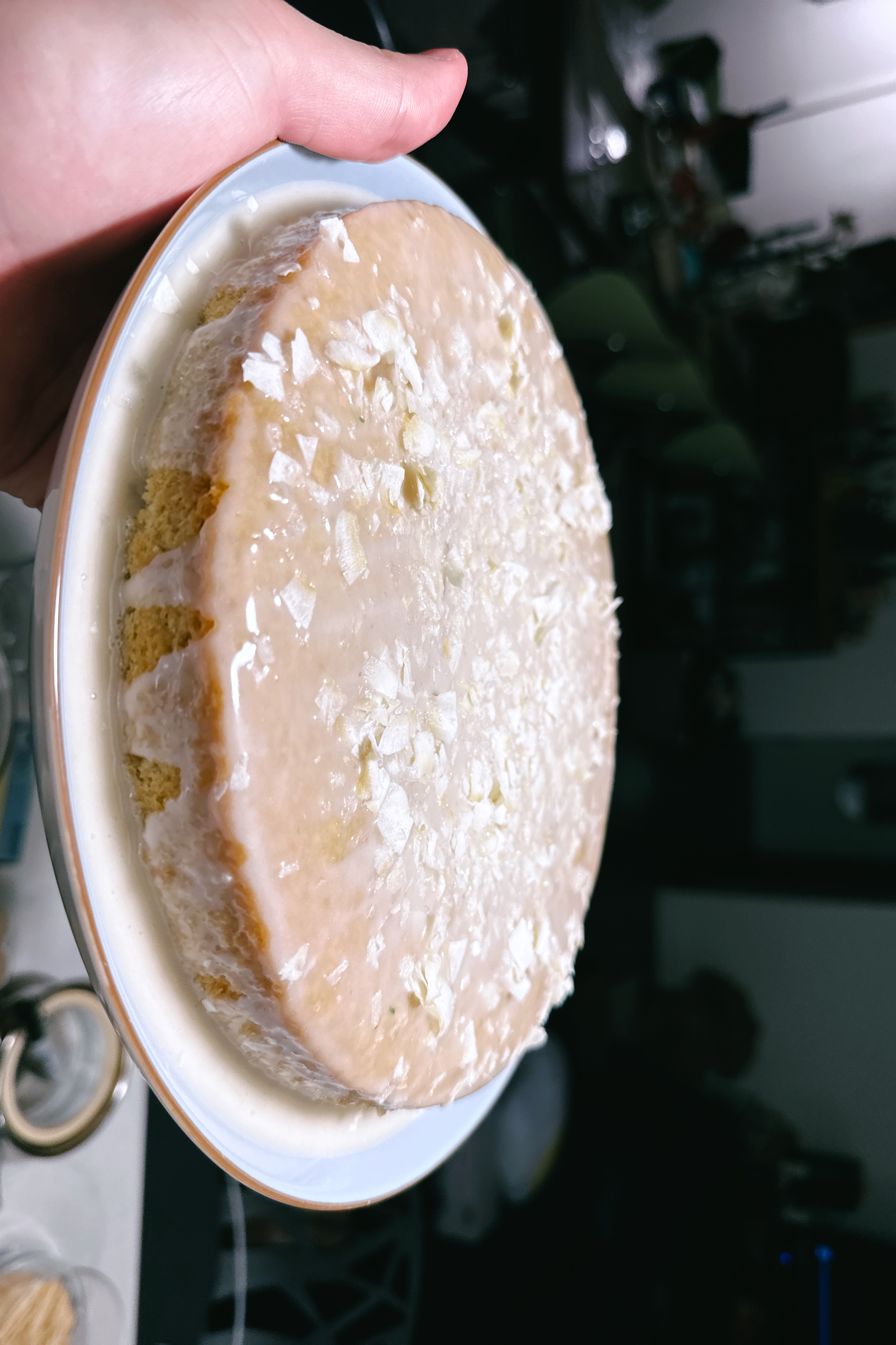 coconut almond cake